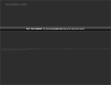 Tablet Screenshot of brunella.com